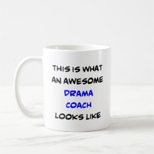 dramacoach, geweldige koffiemok