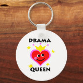 dramakoningin sleutelhanger (Voorkant)