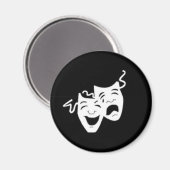 dramamagneet magneet (Voorkant / Achterkant)