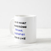 dramatherapeut, geweldige koffiemok (Voorkant links)