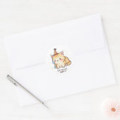 Dramatic Cat Crying Party Sticker - Relatable Humo (Envelop)