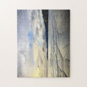 Dramatic Cloud Sunset Pismo Beach California Foto Legpuzzel (Verticaal)