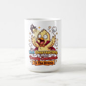 Dramatic Duck Funny Coffee Mug Koffiemok (Center)