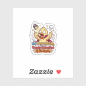 Dramatic Duck Funny Sarcastic Sticker (Vel)