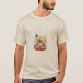 Dramatic Duck Funny Sarcastic T-Shirt (Voorkant)