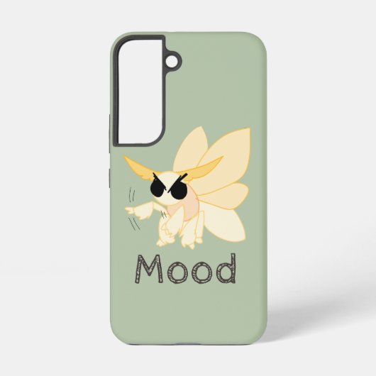 Dramatic Imperial Moth Phone Case Samsung Galaxy Hoesje (Achterkant)