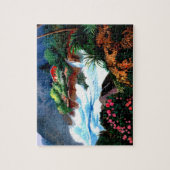 Dramatic Island Home Paradise Jigzaag Puzzle Legpuzzel (Verticaal)