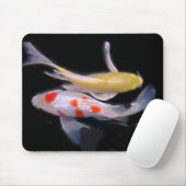 Dramatic Koi Pair Muismat (Met muis)