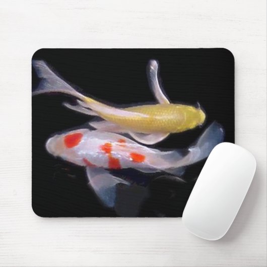 Dramatic Koi Pair Muismat (Met muis)