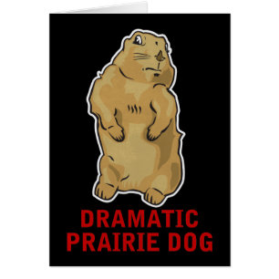 Dramatic Prairie Dog