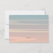 Dramatic Sky Bereavement Hartelijk dank Bedankkaart (Achterkant)