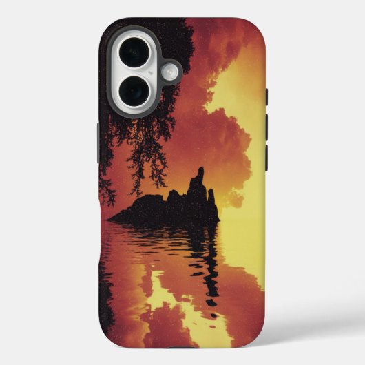Dramatic Sunset Landscape Case-Mate iPhone Case (Achterkant)