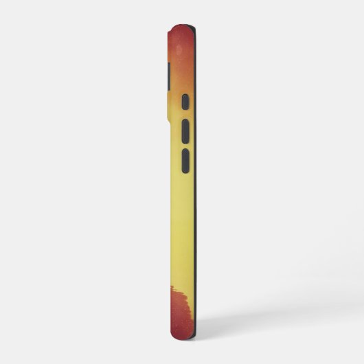 Dramatic Sunset Landscape iPhone 16 Hoesje (Linkerkant)