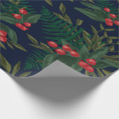 Dramatic Winter Greenery Cadeaupapier (Hoek)