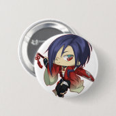 DRAMAtical Murder Koujaku Pin Ronde Button 5,7 Cm (Voorkant /achterkant)