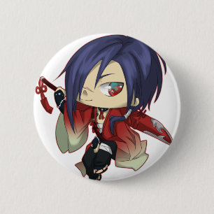 DRAMAtical Murder Koujaku Pin Ronde Button 5,7 Cm