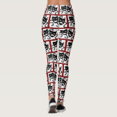 dramatisch affect leggings (Achterkant)