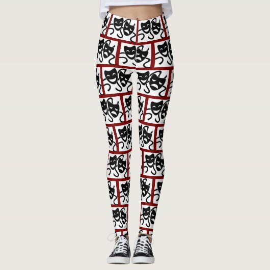 dramatisch affect leggings (Voorkant)