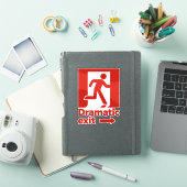 dramatisch afsluitteken sticker (iPad Cover)
