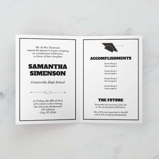 Dramatisch eindexamengala in tijdschriftstijl (Binnen)