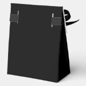 Dramatisch en elegant gouden Roos Bedankdoosjes (Achterkant)