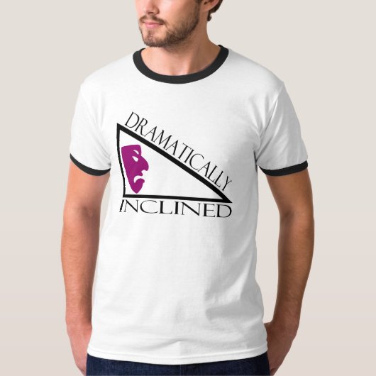 Dramatisch geklonken t-shirt (Voorkant)