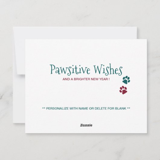 Dramatisch jaar Grappige zwarte labrador Kerst Pan Feestdagenkaart (Achterkant)