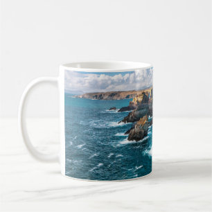 Dramatisch landschap op Mijzen Head aan de Atlanti Koffiemok