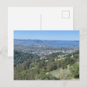 Dramatisch panoramisch uitzicht op Bay Bridge Briefkaart (Voorkant / Achterkant)