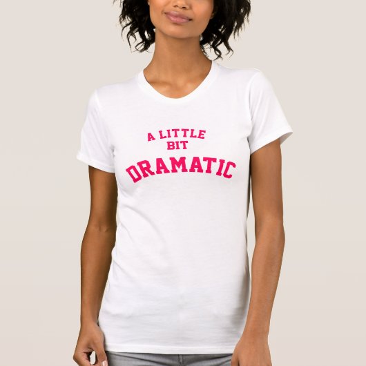 dramatisch t-shirt (Voorkant)