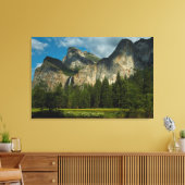 Dramatisch uitzicht op Yosemite Valley vanuit de G Canvas Afdruk (Insitu (Woonkamer))
