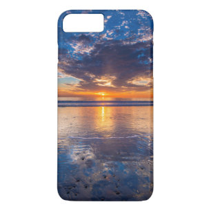 Dramatisch zeegezicht, zonsondergang, CA Case-Mate iPhone Case