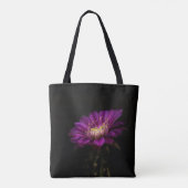 Dramatische afvlakkige sluiting tote bag (Achterkant)