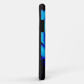 Dramatische blauwe Roos Case-Mate iPhone Case (Achterkant/rechts)