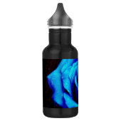 Dramatische blauwe Roos Waterfles (Links)