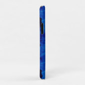 Dramatische blauwpatroon Case-Mate iPhone case (Achterkant/rechts)