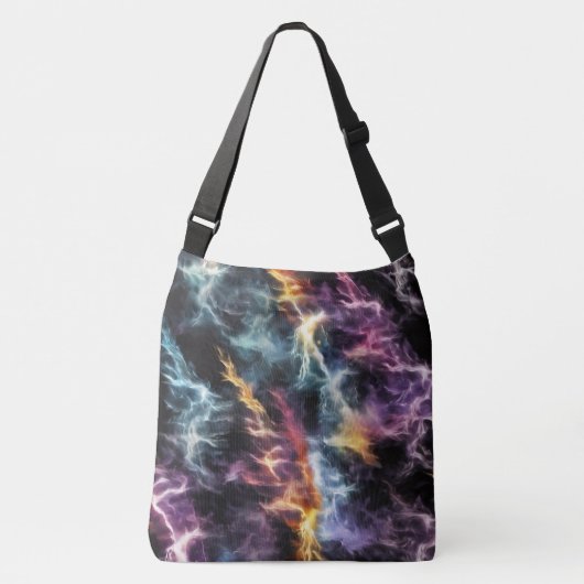 dramatische bliksem crossbody tas (Voorkant)