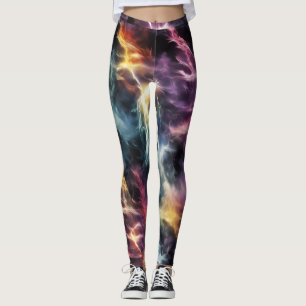 dramatische bliksem leggings