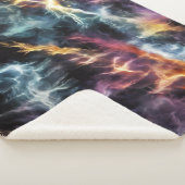 dramatische bliksem sherpa deken (3/4)