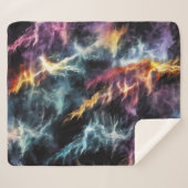 dramatische bliksem sherpa deken (Voorkant (horizontaal))