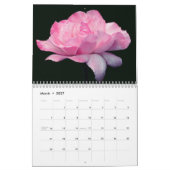 Dramatische bloemen fotografie kalender (Mar 2027)