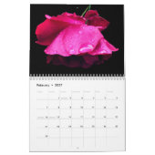 Dramatische bloemen fotografie kalender (Feb 2027)