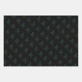 Dramatische Chess Monochrom Inpakpapier Vel (Voorkant 2)