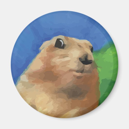 Dramatische Chipmunk Magneet (Voorkant)