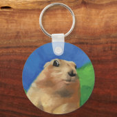Dramatische Chipmunk Sleutelhanger (Voorkant)