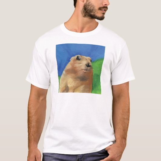 Dramatische Chipmunk T-shirt (Voorkant)