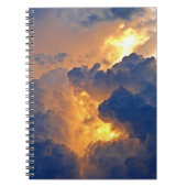 Dramatische cloudformatie notitieboek (Voorkant)