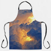 Dramatische cloudformatie schort (Voorkant)