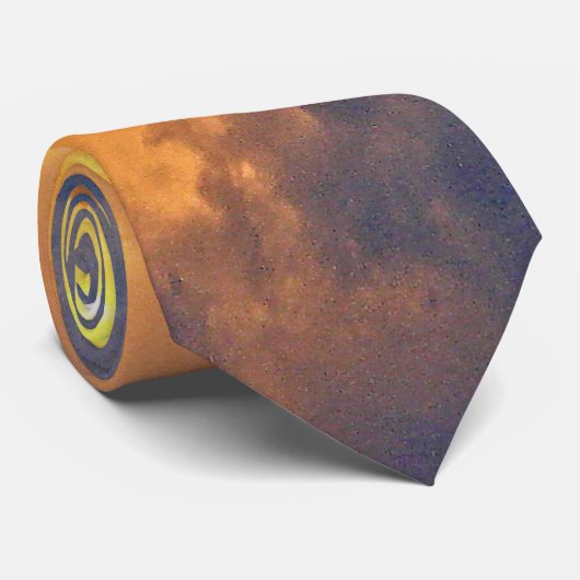 Dramatische cloudformatie stropdas (Opgerold)