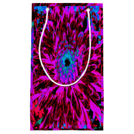 Dramatische Crimson Red, Paars en Black Dahlia Klein Cadeauzakje